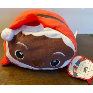 Moosh Moosh Santa soft plush buddy pillow Santa NWT